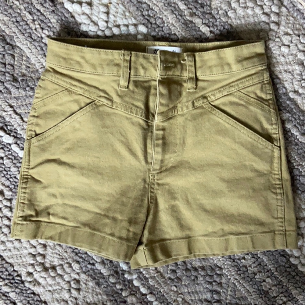 Madewell Emmett high waisted shorts